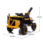 12v Kids Ride On Toy 6-wheel Truck Car W  Remote Control 1 6-3 1mph Age 3-8