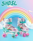 Patines De Ruedas Para Ni  as Y Ni  os  Ajustables Para Ni  os Peque  os Nuevo 2026