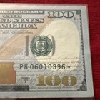  100 Dollar Bill Star Note 2017a Series Low Serial Number Pk06010396 
