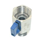 1 4  1 2  1  Npt Threaded Female X Male Fm Mini Ball Valve Stainless Steel 304