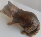 Vintage Uccti Raccoon Figurine From Japan Marked Raccoon With Uccti Label 4 