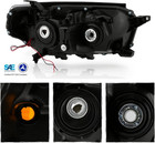 - Fits 2010-2013 Toyota 4runner  c-tube Bar  Led Parking Chrome Headlights Pair 