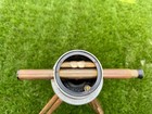 Vtg Land Surveyor Set Transit Fennel   Wood Tripod
