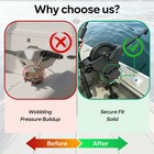 3-3 4  Downrigger Base Mount Metal Bracket For Cannon Style Full Size Downrigger