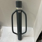 Post Driver Powder-coated Finish With Ergonomic Handles Gray