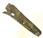 Mexico Feather Money Pre-columbian Era Sheet Copper Odd   Curious 6 5   5s hus