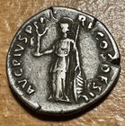 Antoninus Pius Silver Denarius Ad 138 Minerva   Victory First Year Rome Ric 9