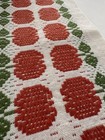 Linen Tea Towel Dish Cloth Colorful Fruit Apple Vintage Kitchen
