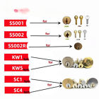 Unlock Stainless Steel Doors With A Master Key Kw1 Sc1 Kw5 Ss001 M1 ms2 