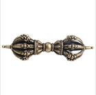 Old Tibet Tantra Buddhism Tibetan Silver Dorje Phurpa Pestle Vajra Exorcism Faqi