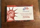 United States Mint Silver Proof Set 2006 - 10 Coins Certificate Of Authenticity