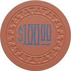 Fallon Nugget Casino Fallon Nevada  100 Chip 1962