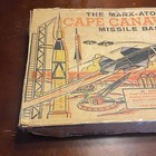Vintage Marx Cape Canaveral Missile Base Box Only 1960s Atomic Space Toy