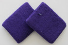 Nike Swoosh Tennis Wristbands 3 5  Adult Court Purple white