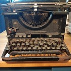 Antique 1931 Remington No 16 Manual Desktop Typewriter For Parts Or Repair
