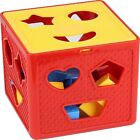 Baby Blocks 18 Shape Color Recognition Toys With Colorful Sorter Cube Box