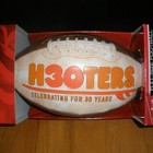 New Hooters Vintage Football Celebrating 30 Years With Stand   Kicking Tee