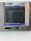 Coby Portable Radio Am fm Sw 12 Band World Shortwave Receiver Cx-cb12 Works
