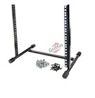 10u Rack Mount Stand - Steel Music Mixer Case With Screws For Dj  Studio   Bands