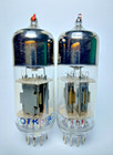 2 Pcs New 6n6p  Ecc99 e182cc  Red Tip Matched Pair Tubes Same Date 06 1976