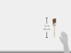 Pro Grade Paint Brush Set - 3-pack - 2  Angle Brushes For All Latex   Oil Paints