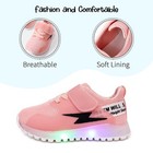 Toddler Shoes Kid Shoes With Led Light Up Shoes Shiny Toddler Sneakers Girl S   