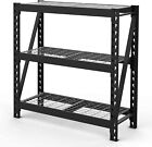 Workpro 2pack 3-tier Garage Shelving Unit Heavy Duty Metal Storage Rack 5400 Lbs