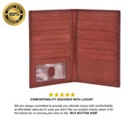 Leatherboss Genuine Leather Credit Card Holder Wallet 19 Card Slots   1id Window