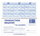12 Checkbook Transaction Registers 2025-2026-2027 Calendars Check Book Bank    