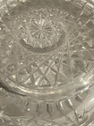 Antique Cut Glass Covered Trinket  Lidded Powder Jar  American Brilliant Period