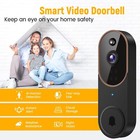 Smart Wireless Wifi Doorbell Intercom Video Camera Door Bell Ai Motion Sensor