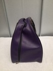 Vintage Brunswick Bowling Bag Retro Single Ball Rack Purple Shoe Storage