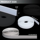 Shower Door Bottom Sweep 157 Inch Shower Door Seal Strip Silicone 5 32 Inch T   