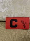 Captains Armband Hand Signed By John Wark Ipswich Liverpool Scotland Legend