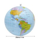 Inflatable Large Globe World Map Earth Atlas Geography Blow Beach Ball Toy