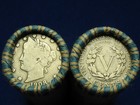      One Shotgun Roll Full Of 40 Liberty V Nickels Old U s  Coin Lot 1883-1912     