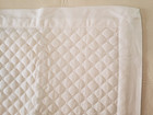 Nwot Macys  Charter Club White Quilted Damask Cotton 30  X 30  European Sham