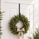 Sattiyrch 15 Inch Wreath Hanger Over The Door Steel Hook