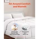 Comforter Duvet Insert 102 X 90 In King Size Down Alternative Comforter 4 Tabs