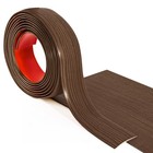 Art3d 4 Ft Self Adhesive Vinyl Floor Transition Strip  Laminate 4 Ft  Brown