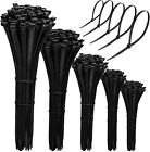 100-200x Cable Ties 8 -24  Heavy Duty Nylon Wire Wrap Zip Ties Uv Resistant Lot