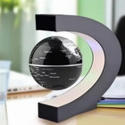 Magnetic Globe Floating Levitation Led World Map Lamp Light Night Rotating