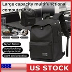Waterproof Men Women Backpack Bookbag School Travel Laptop Rucksack Zipper Bag