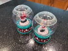 Set Of 2 Disney Parks Holiday Christmas Santa Mickey Snow Globe Sipper Cup