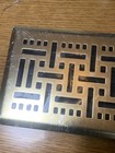 4x12 Polished Brass Floor Register Vent Cover Ac Heat Hvac With Dust Catcher