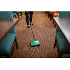 Bissell Manual Carpet And Hard Surface Cordless Outdoor Floor Sweeper 1068235