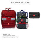 Professional Paramedic First Aid Backpack Emergency Medical Responder Rescue Bag