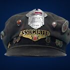 Vintage Associated Transport Motor Freight Trucking Uniform Hat John Wing Badge