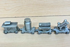 Nabisco 7pc Brands Pewter Train Complete Set - Nos 1990 s