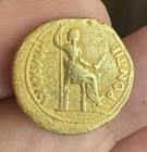 Roman Tiberius  Ad 14-37  Av Aureus Lugdunum  lyon  Mint 